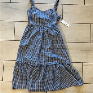 Draper James Gingham Checkered Dress